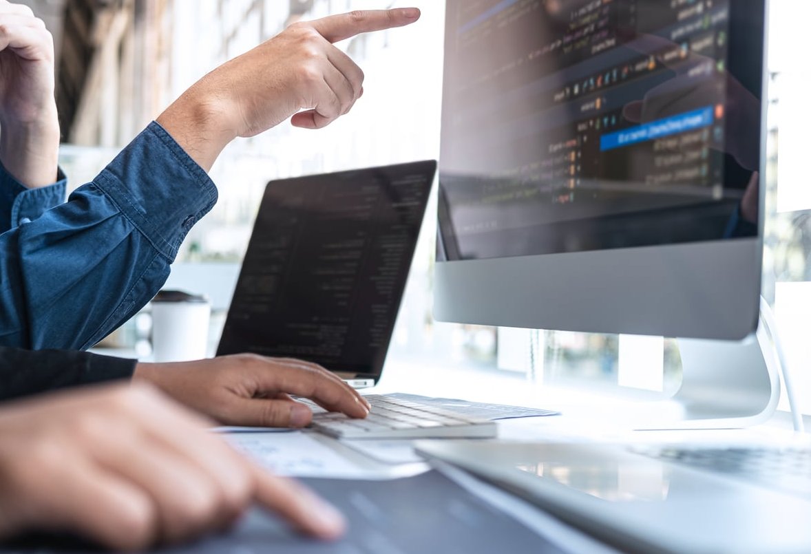 wordpress code laptop